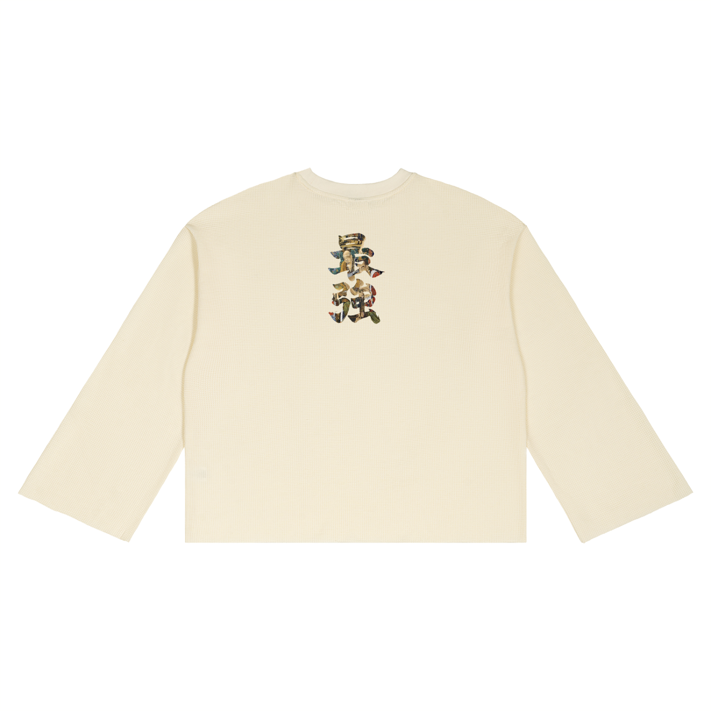 Unisex Waffle Raw Edge T-Shirt