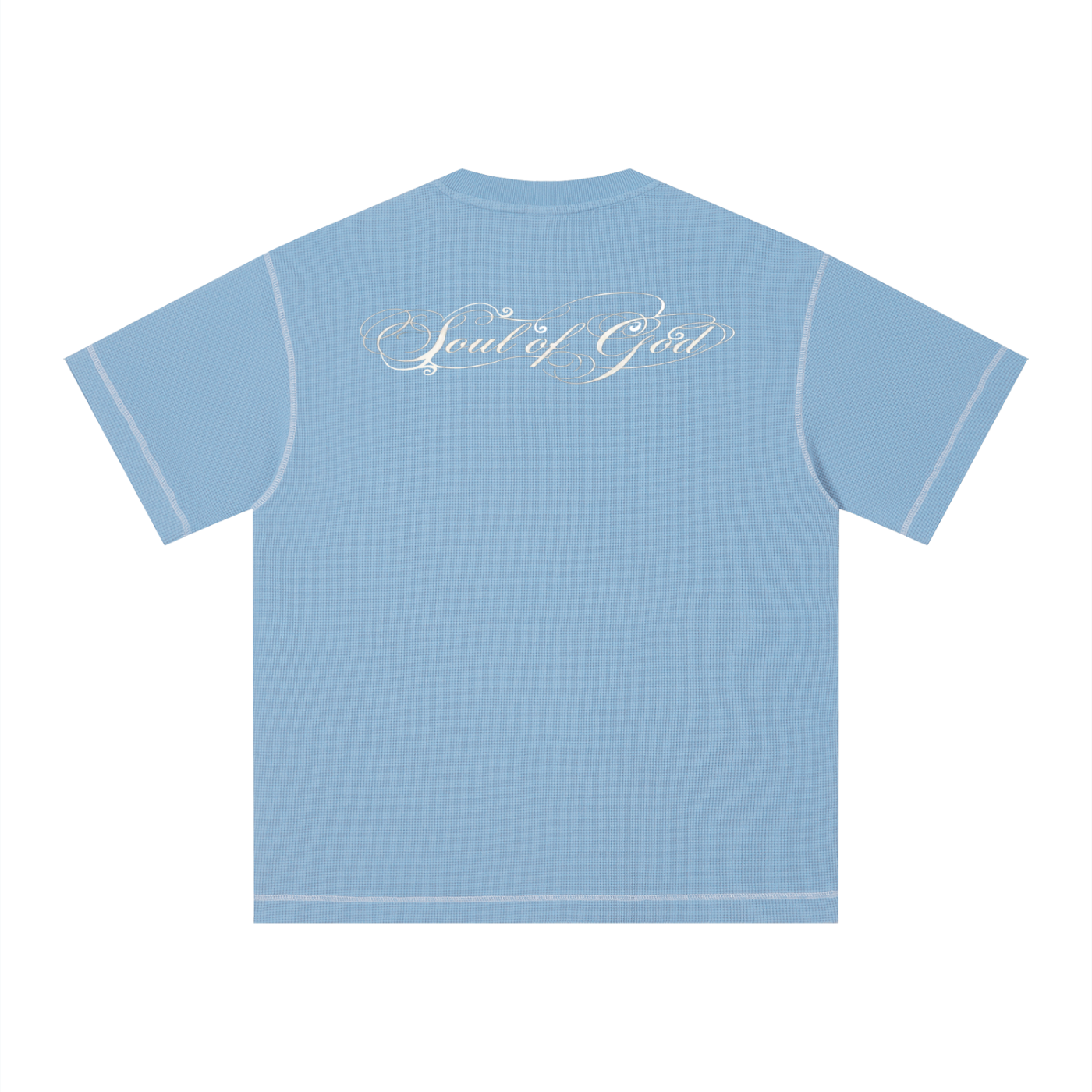 Unisex Sunfade Waffle Boxy T-Shirt