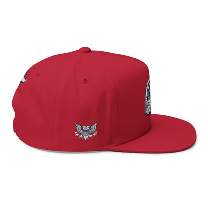 Flat Bill Cap (Embroidery)