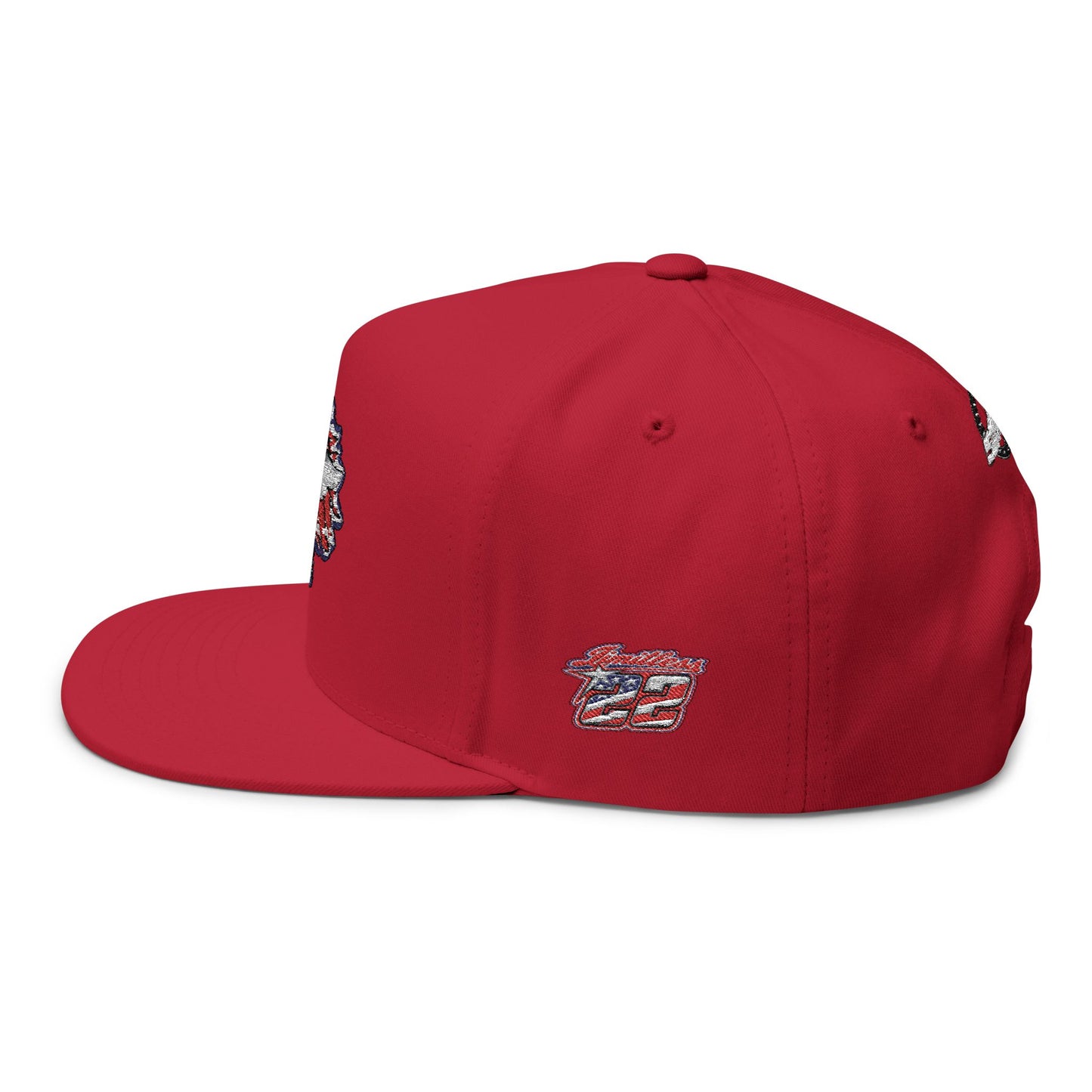 Flat Bill Cap (Embroidery)