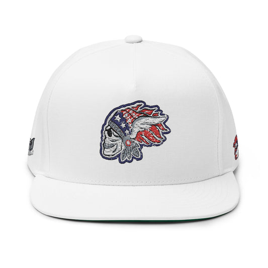 Flat Bill Cap (Embroidery)