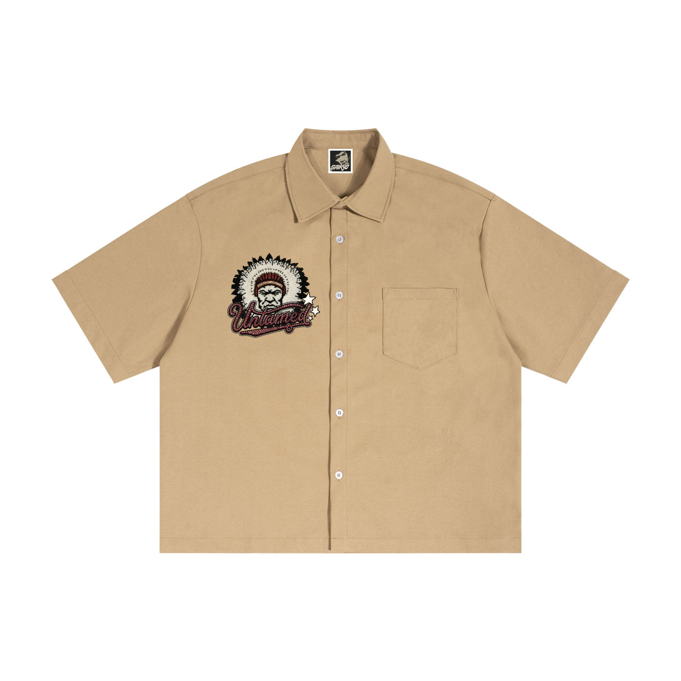 Unisex Boxy Heavyweight Short Sleeve Shirt