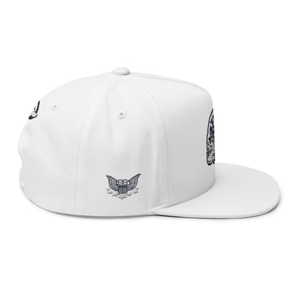 Flat Bill Cap (Embroidery)