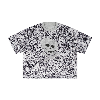 Unisex Leopard Print Boxy T-Shirt