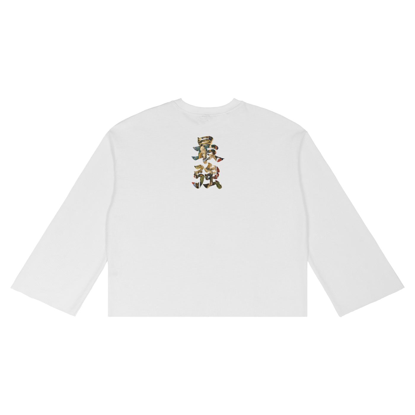 Unisex Waffle Raw Edge T-Shirt