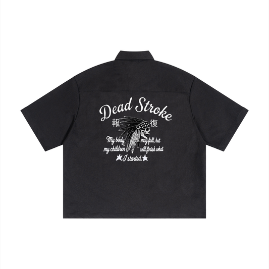 Unisex Boxy Heavyweight Short Sleeve Shirt