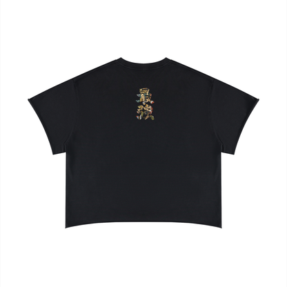 Unisex Boxy Raw Edge T-Shirt